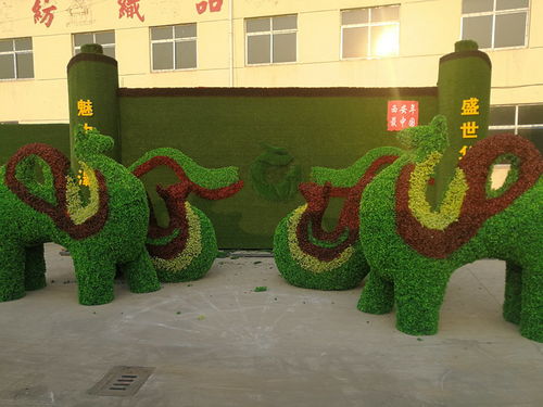 遵義大型孔雀綠雕